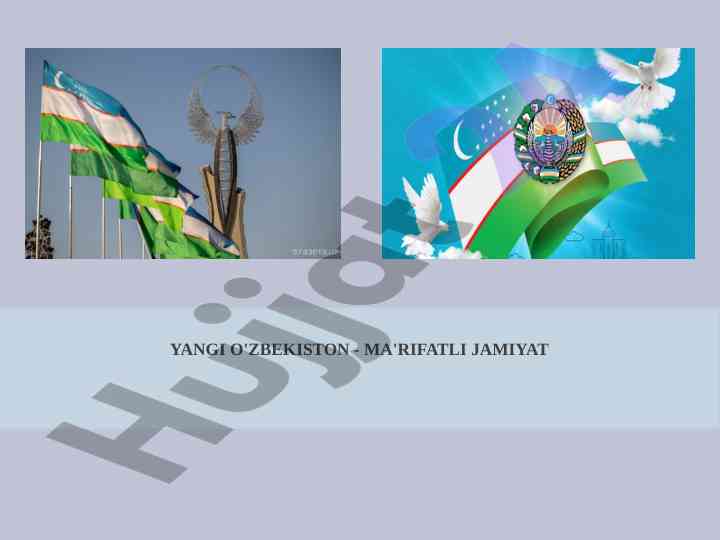 Yangi o'zbekiston taraqqiyot strategiyasi tasnifi