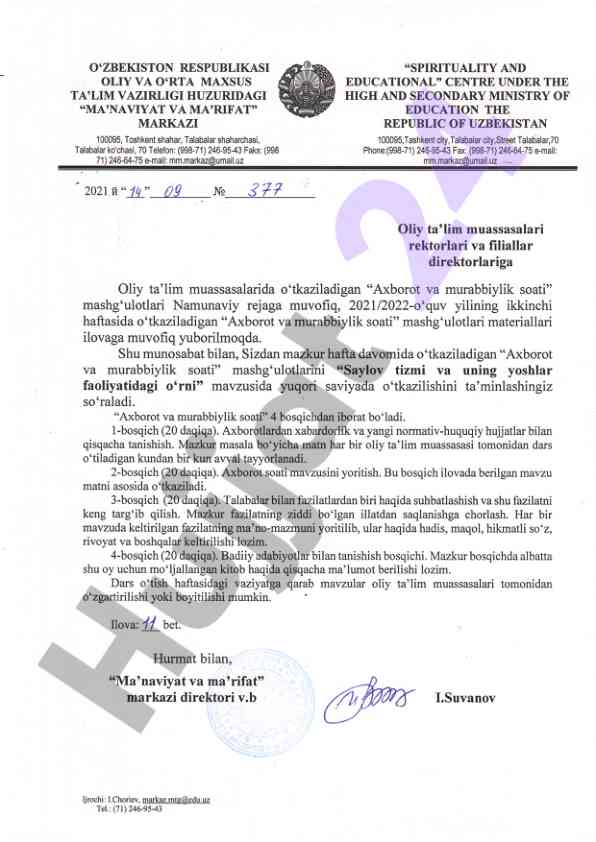 Saylov tizimi va yoshlar faoliyatidagi o'rni