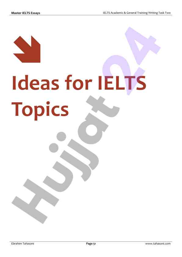 Mastering ielts essays for academic and general training