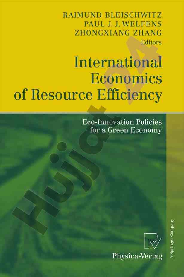 International economics of resource efficiency overview
