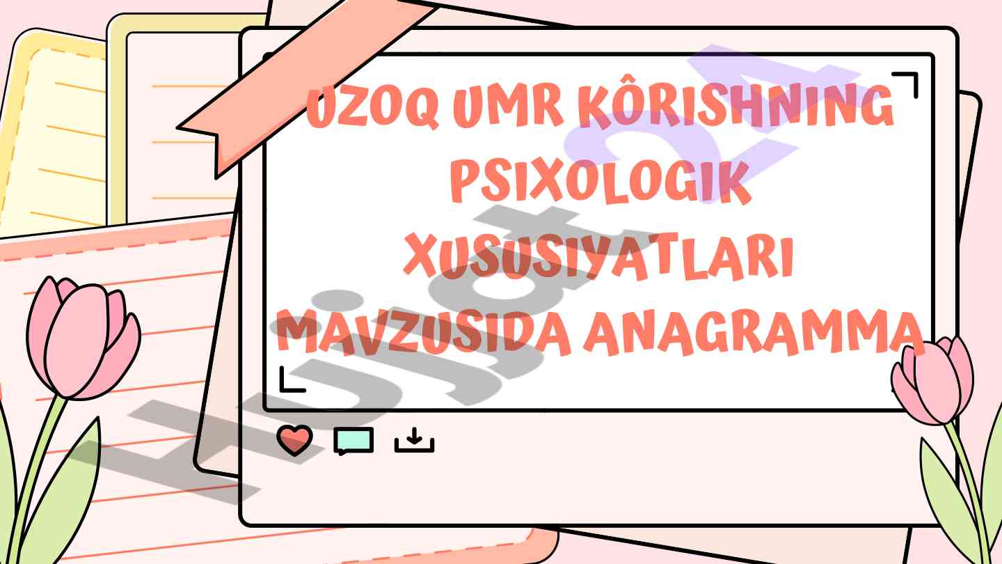 Uzoq umr ko'rishning psixologik xususiyatlari