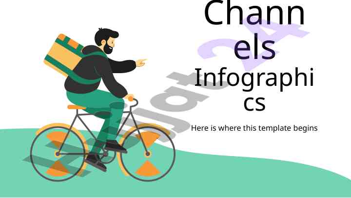 Distribution channels infographics overview of planets