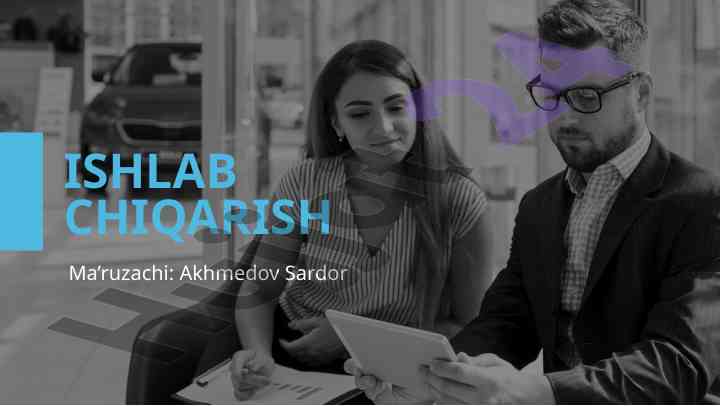 Ishlab chiqarish jarayoni va uning omillari