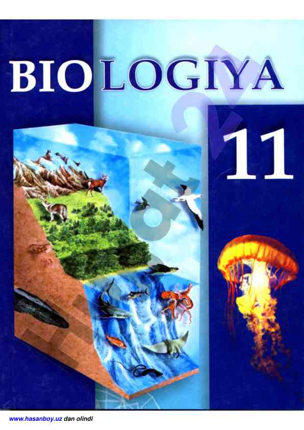 Biologiya darsligi 11-sinf o‘quvchilari uchun
