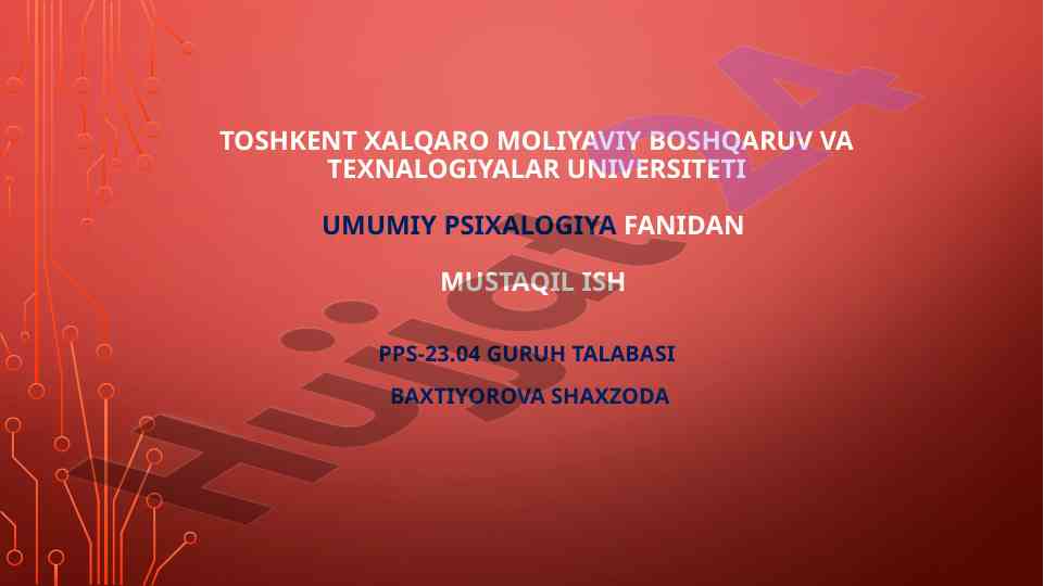 Alohida faoliyat turlari motivatsiyalari