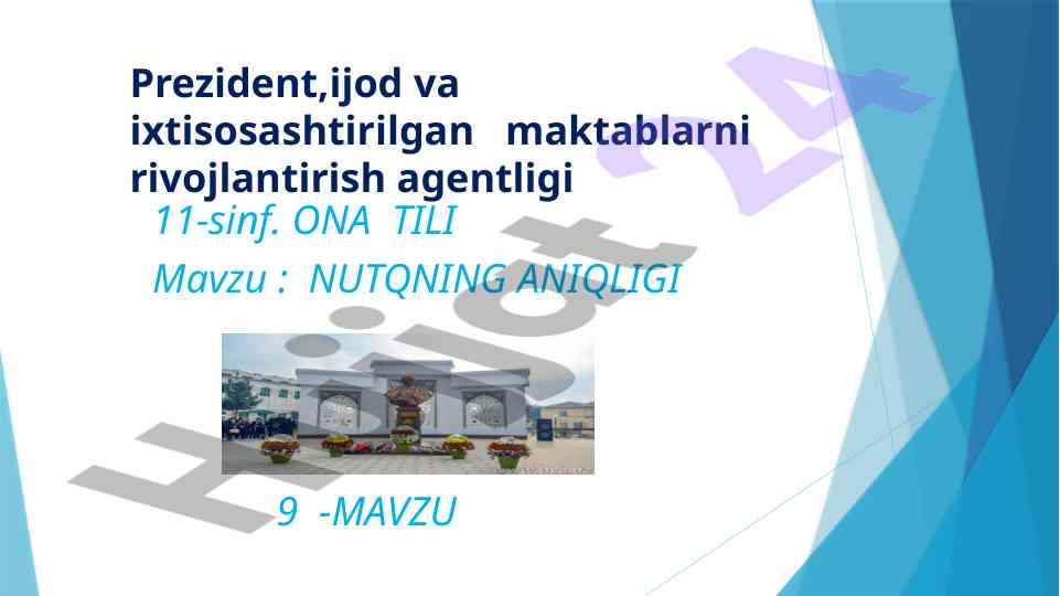 Nutqning aniqligi va komunikativ sifatlari