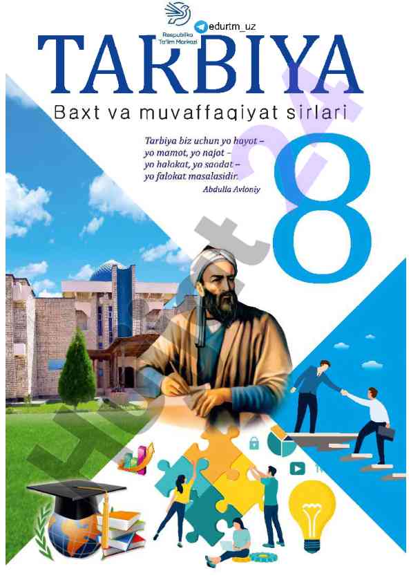 Tarbiya va baxt muvaffaqiyat sirlari o‘quv darsligi