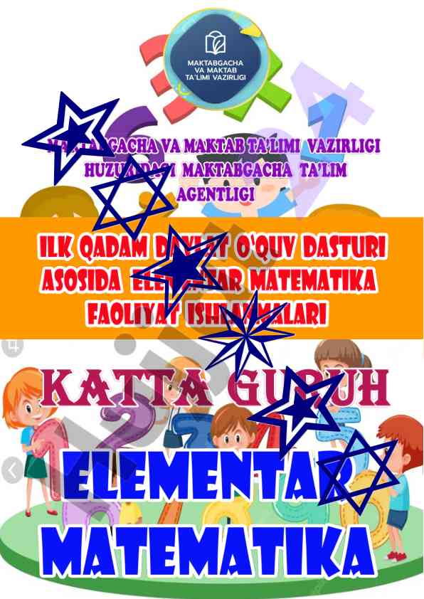 Elementar matematika faoliyat ishlanmalari