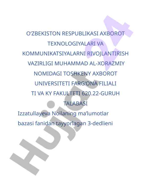Jadvallarni birlashtirish va joinlar bilan ishlash