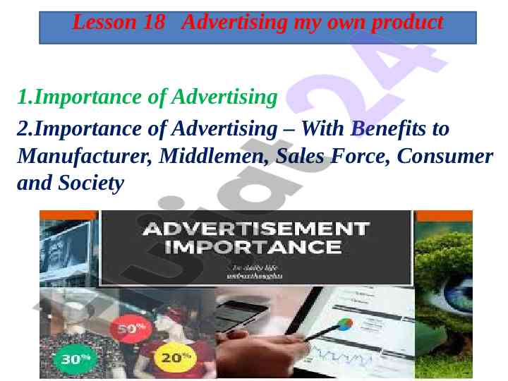Importance of advertising and its benefits