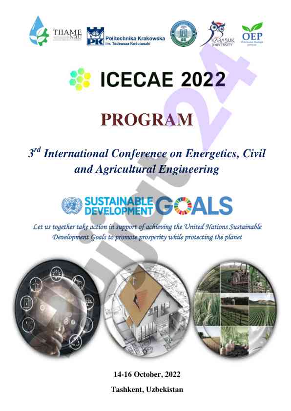 3rd international conference on energetics 2022