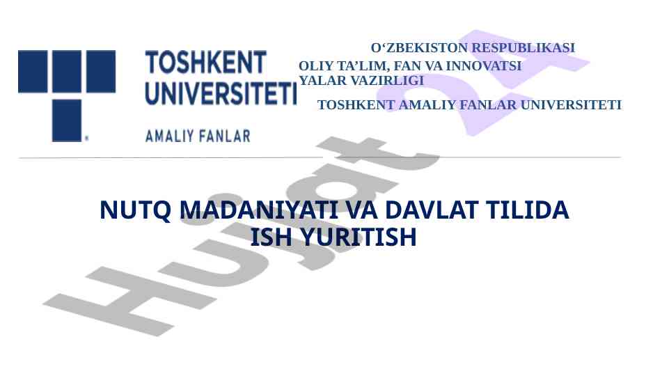 Adabiy til va uning turlari haqida ma’lumotlar