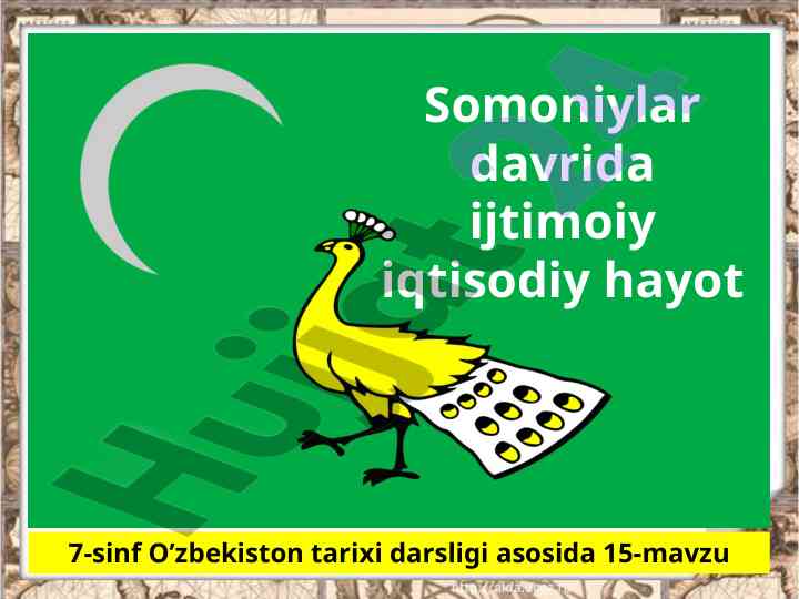 Somoniylar davrida ijtimoiy iqtisodiy hayot