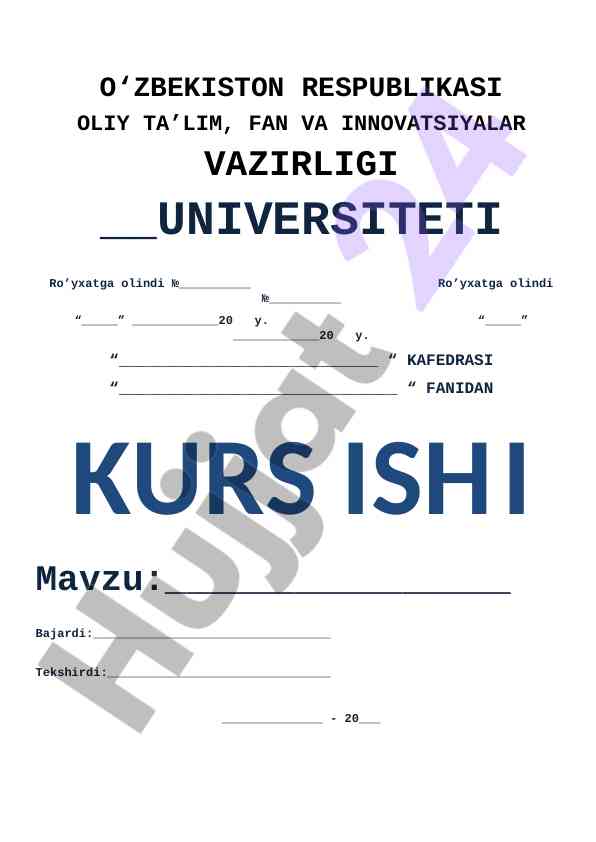 O'zbekiston Moliya Bozorlarining Rivojlanishi