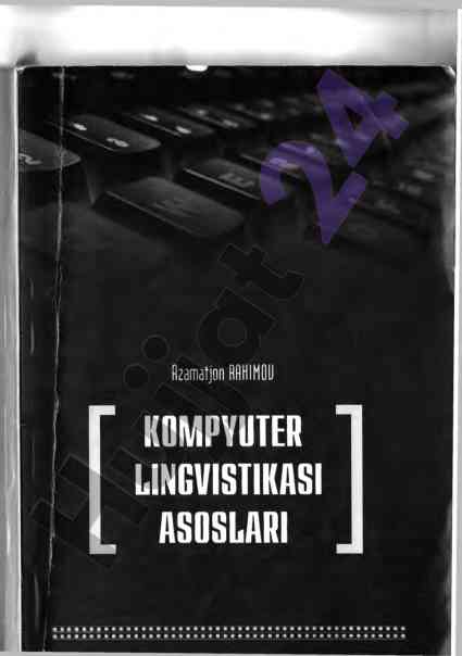 Kompyuter lingvistikasining asoslari darsligi