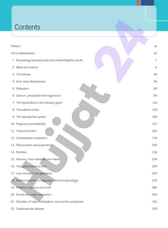 Laboratory test interpretation and clinical application