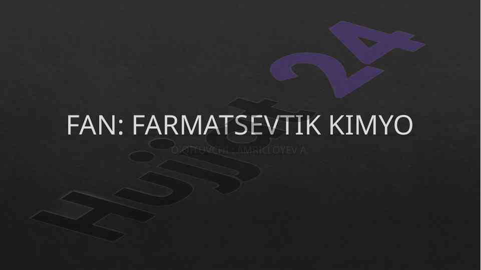 Betalaktam antibiotiklar va dori vositalari