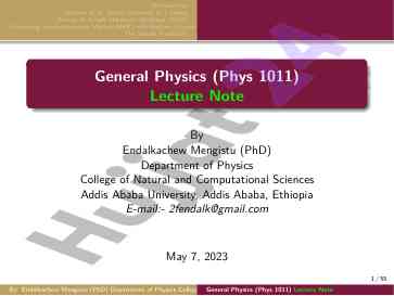 Introduction to motion of an object attached to a spring
