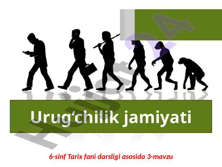 So‘ngi paleolit davrida odamlarning taraqqiyoti