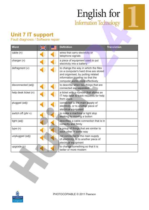 It support fault diagnosis and software repair guide