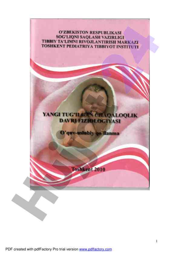 Yangı tug'ilgan chaqaloqlik davri fiziologiyasi