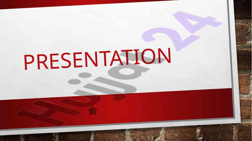 Other presentation theme discussion