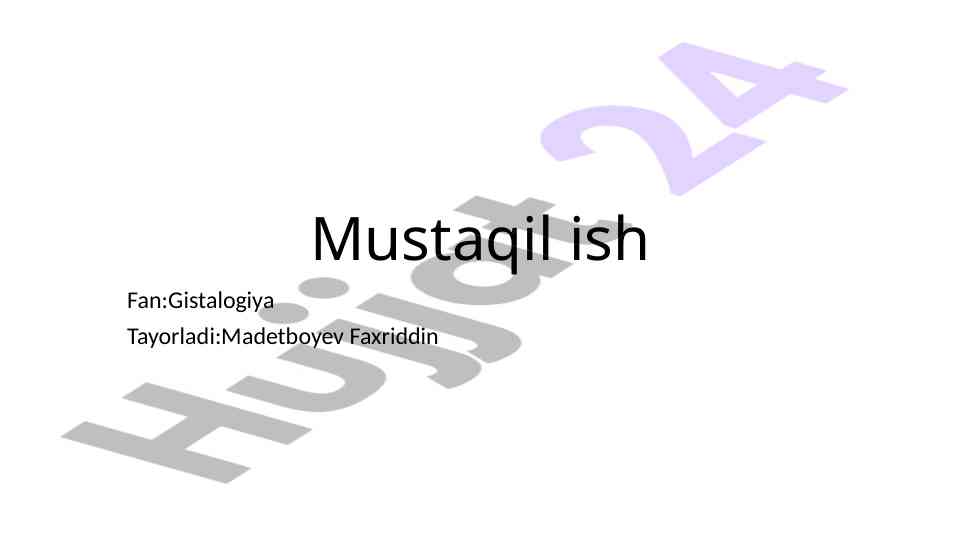 Shovqin va tebranishning inson tanasiga ta'siri