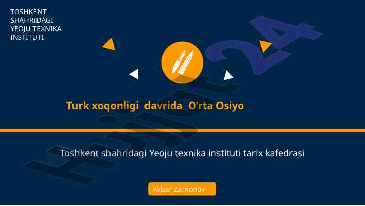 Turk xoqonligi davrida o'rta osiyo tarixi