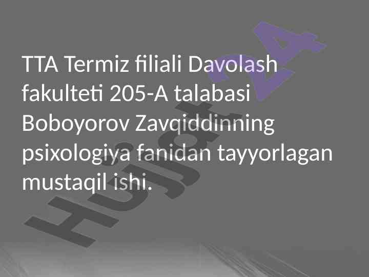 Tibbiyot xodimlarida emotsional holatlarning o‘ziga xosligi