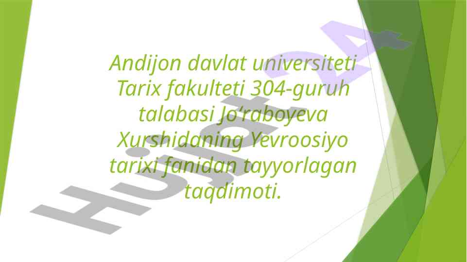 Mamlakatni sanoatlashtirish: tarixiy asoslar va natijalar