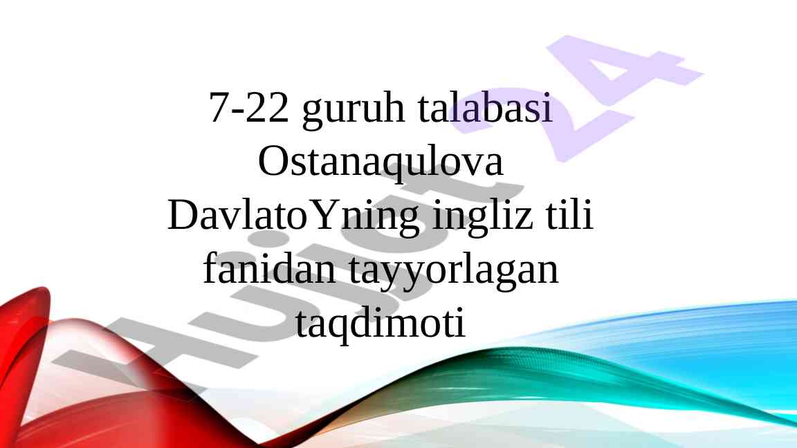Digital business taqdimoti: innovatsiya va texnologiya