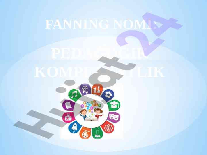 Pedagogik kompetentlik fanning maqsadi va vazifalari