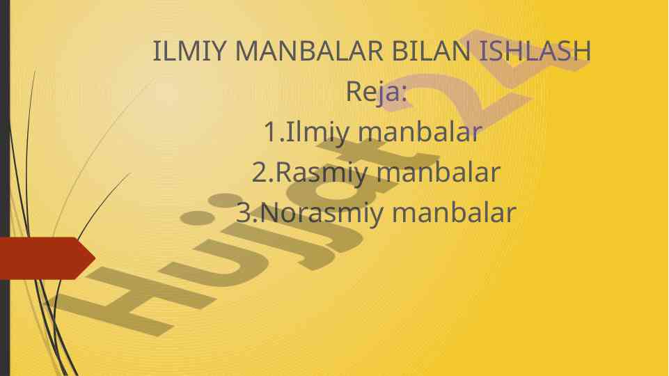 Ilmiy manbalar bilan ishlashning ahamiyati