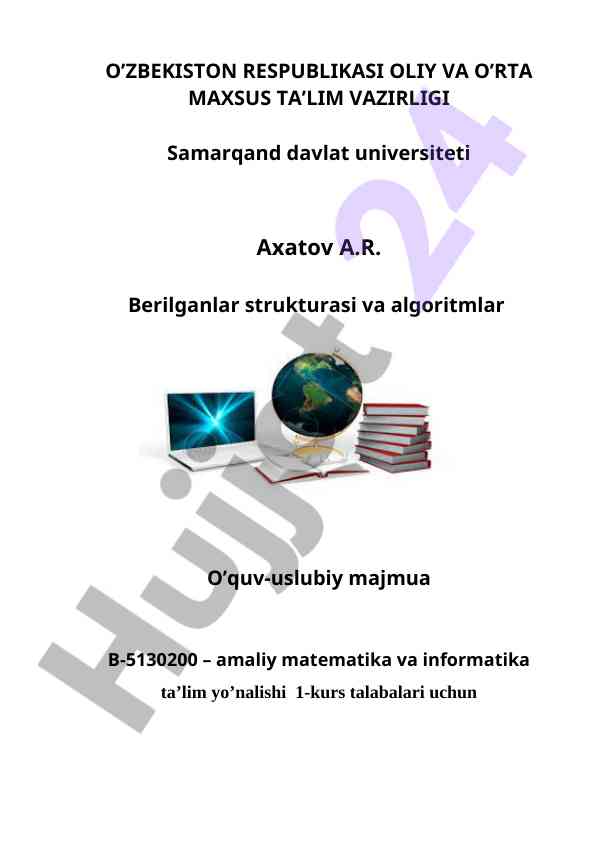 Axborot texnologiyalari va ma’ruzalar