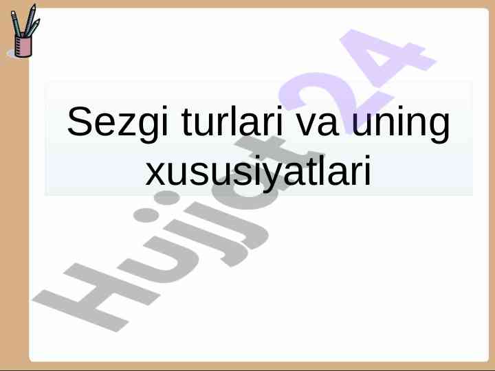 O‘ZGARUVCHILARGA O‘RNINGIZNI JOYLASH