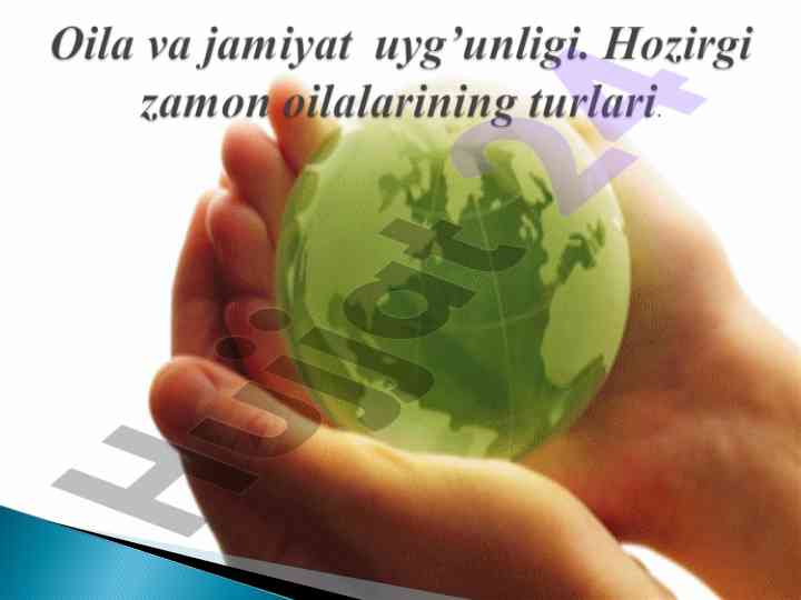 Oila va jamiyat uyg'unligi mavzusi bo'yicha tahlil