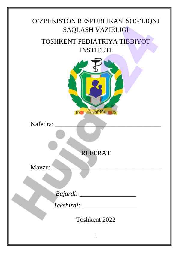 Pediatriya nima? kasb tanlash va talablar