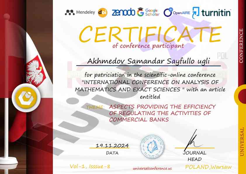 International conference on analysis of mathematics