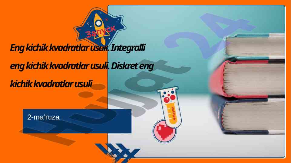 Eng kichik kvadratlar usuli tahlillari va misollari