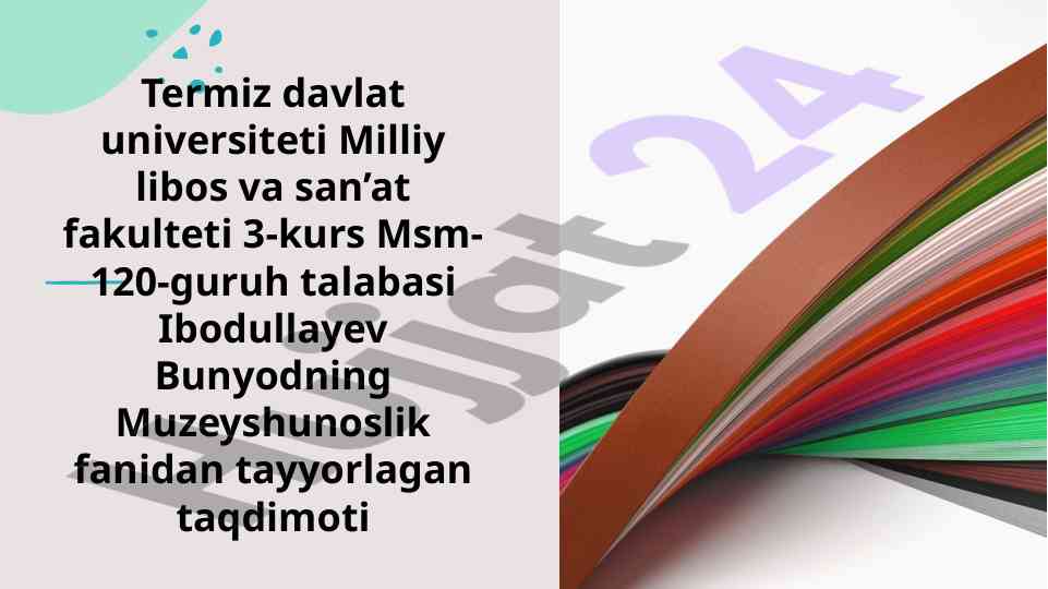 Temuriylar davri madaniyati va amir temur