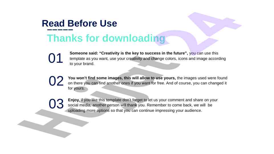 Creative template for engaging your audience effectively
