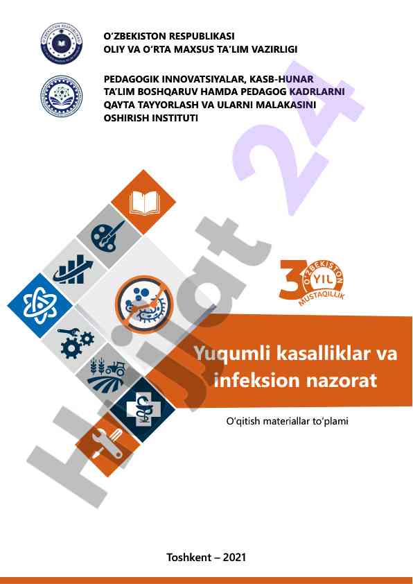 Yuqumli kasalliklar va infeksion nazorat