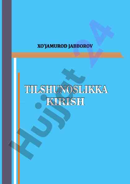 Tilshunoslikka kirish o‘quv qo‘llanma 2022