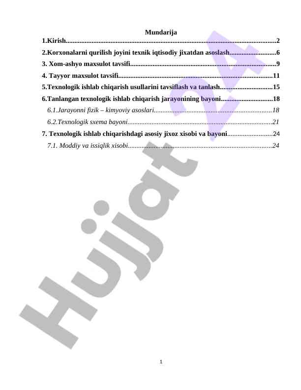 Kimyo sanoatining rivojlanishi va investitsiyalar