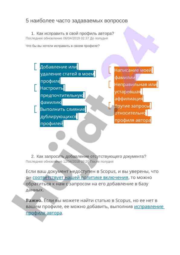 Avtor profilini tuzaish vositalari