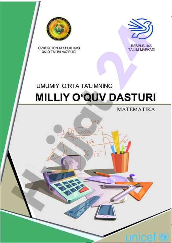 Matematika fanining o'qitilishi va rivojlanish strategiyalari