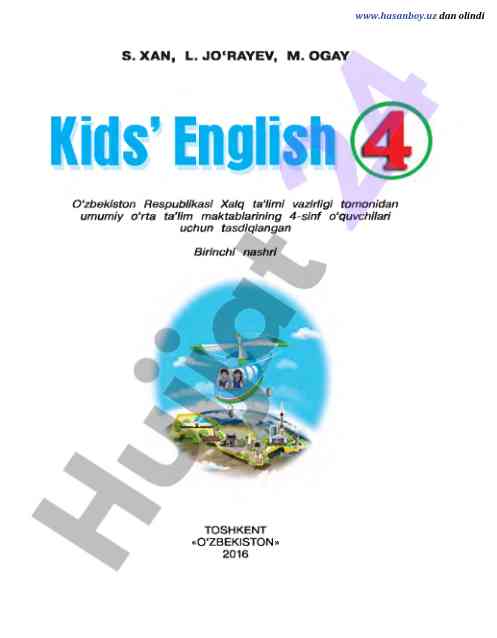 Kids' english 4 o‘quv-metodik majmuasi