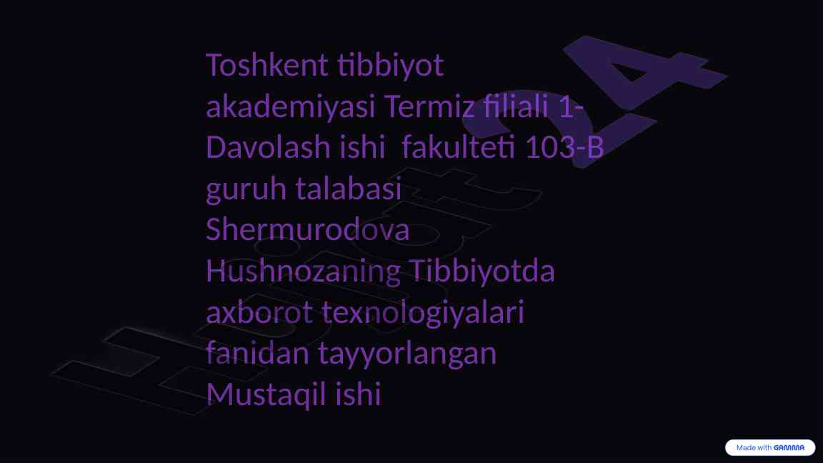 Sun'iy intellekt tizimlariga kirish