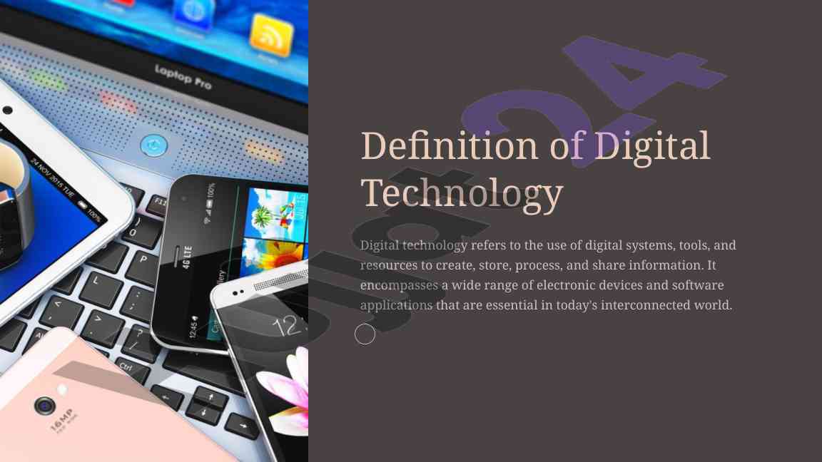 Understanding digital technology and its applications