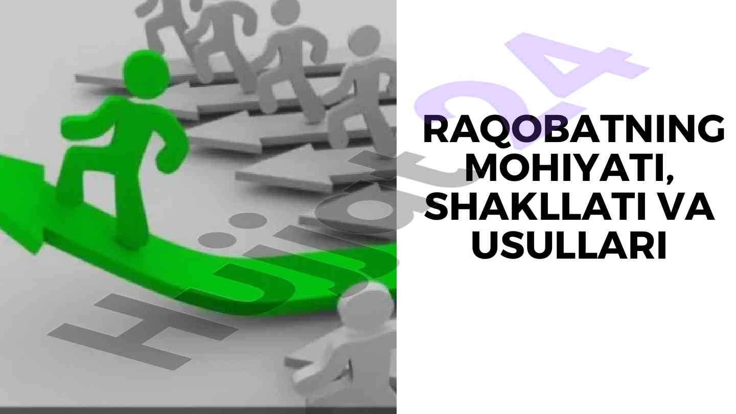 Raqobatning mohiyati va shakllari